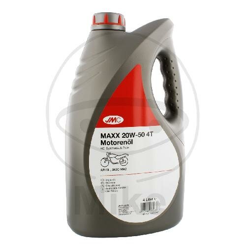 Olio motore 20W50 4T 4 litri JMC Maxx HC-Synthese