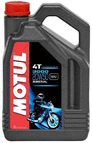 Engine oil 20W50 4T 4 liters Motul mineral 3000