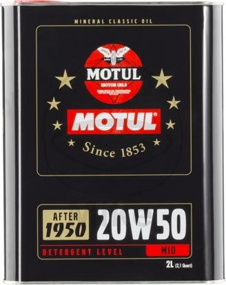 Engine oil 20W50 4T 5 liters Motul mineral Classic