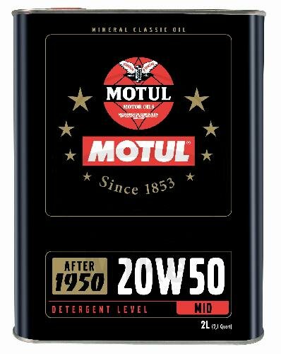 Engine oil 20W50 4T 2 liters Motul mineral Classic
