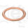 Sealing ring oil drain plug 16x22x2mm
