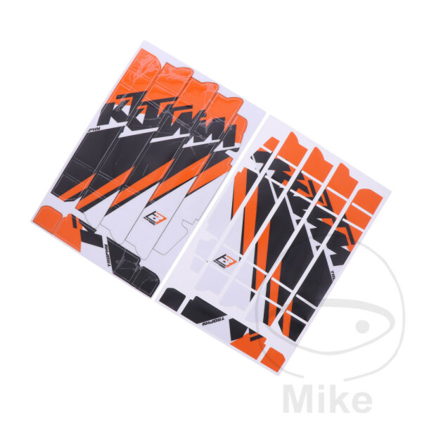 Sticker radiator fins BBR Replica Trophy 2021 for KTM EXC SX SX-F # 2016-2019