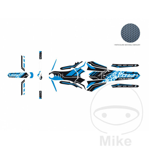 Sticker set BBR Traction for Sherco Trial 250 2007-2019 # Trial 290 2007-2015