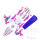 Sticker set BBR Retro for Yamaha YZ-F 250 2019-2022 # YZ-F 450 2018-2020