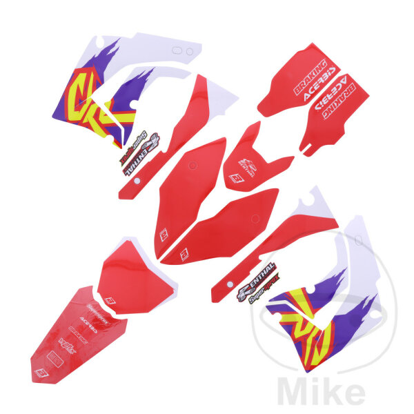 Sticker set BBR Retro for Honda CR 125 250 R # 2002-2007