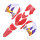 Sticker set BBR Retro for Honda CR 125 250 R # 2002-2007