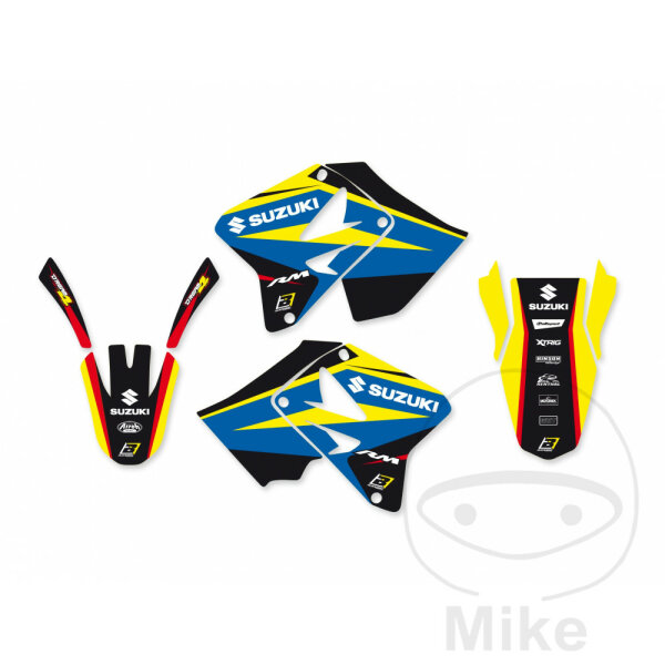 Sticker set complete BBR Dream 4 for Suzuki RM 125 250 # 2001-2012