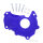 Protezione del coperchio dellaccensione blu 98 per Yamaha YZ-F 450 # 2014-2017