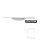 Manillar HSA aluminio plata 22 mm Domino Offroad High Bend