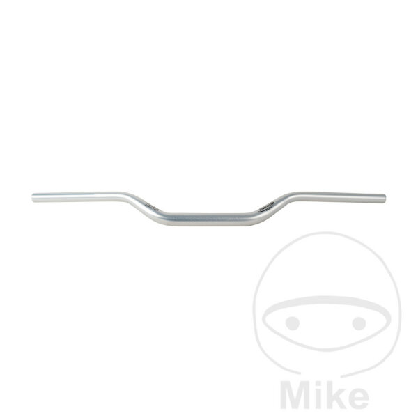 Manillar HSA aluminio plata 22 mm Domino Offroad High Bend