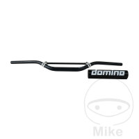 Manubrio alluminio nero 22 mm Domino Offroad medium Bend