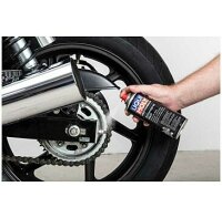 Spray pour chaîne de moto blanc rechargeable 50 ml