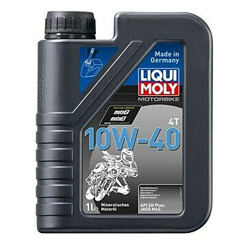 Aceite de motor para motocicleta 4T 10W-40 1 litro
