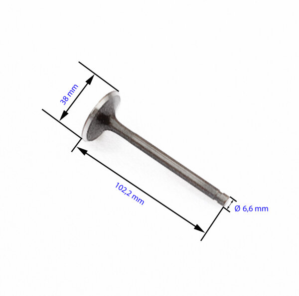 Válvula de admisión para Honda GL 1000 1100 Goldwing