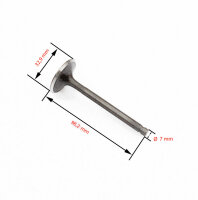 Exhaust Valve for Honda CB 450 K