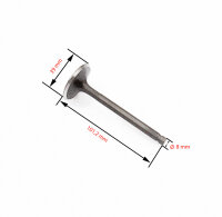 Soupape déchappement pour Yamaha SR 500 XT 500