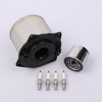 Air Filter Oil Filter Spark Plugs Maintenance Set for...