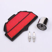 Air Filter Oil Filter Spark Plugs Set for Suzuki Intruder...