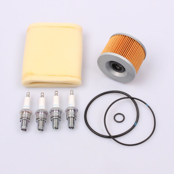 Air Filter Oil Filter Spark Plugs Maintenance Set  for Kawasaki GT 750 P # 82-85