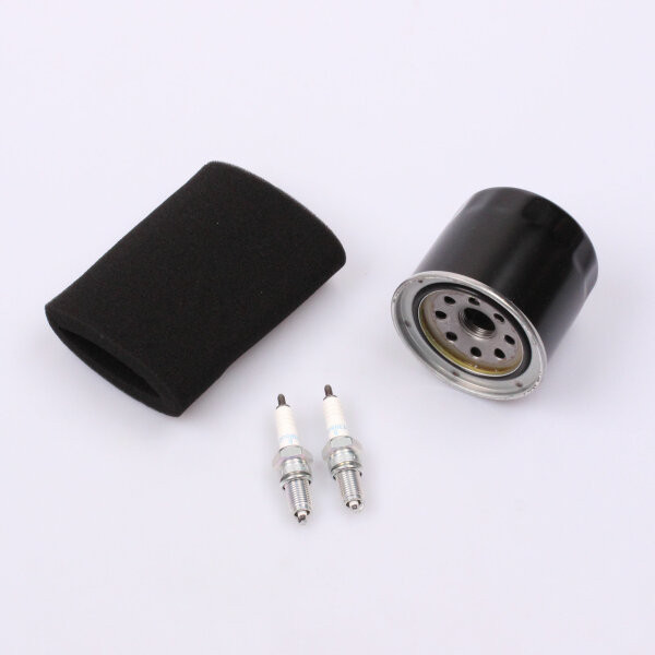 Air Filter Oil Filter Spark Plugs Maintenance Set for Honda XLV 750 R # 83-85