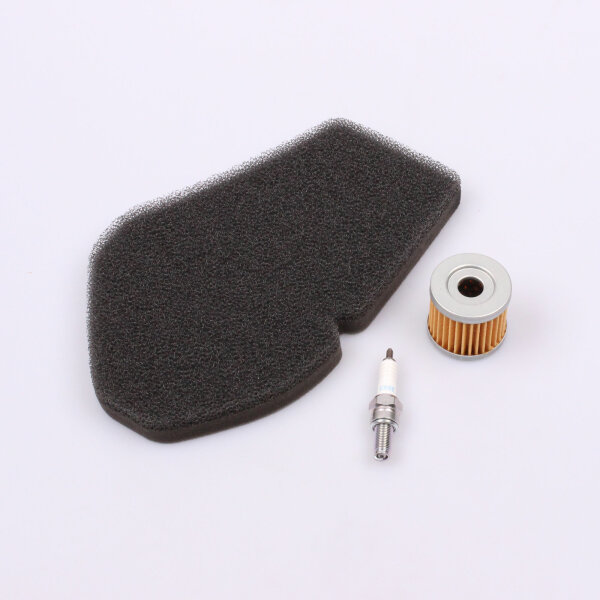 Air Filter Oil Filter Spark Plug Set for  Suzuki Burgman UH 125 150 # 02-06