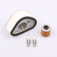 Air Filter Oil Filter Spark Plugs Maintenance Set for...