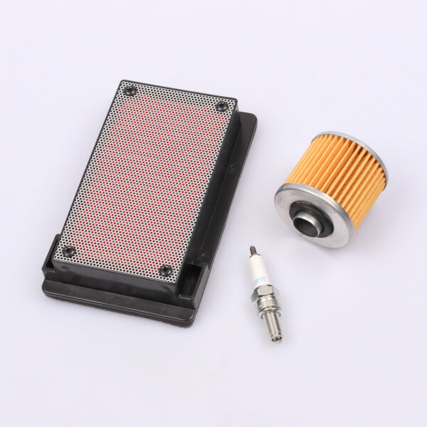 Air Filter Oil Filter Spark Plug Set for Yamaha MT-03 660 06-14 # XT 660 04-16