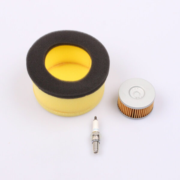 Air Filter Oil Filter Spark Plug Set for Suzuki XF 650 /U Freewind # 97-02