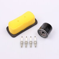 Air Filter Oil Filter Spark Plugs Maintenance Set for...