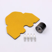 Air Filter Oil Filter Spark Plugs Maintenance Set for...