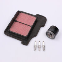 Air Filter Oil Filter Spark Plugs Maintenance Set for...