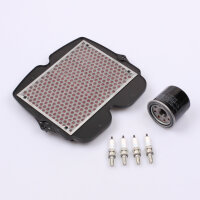 Air Filter Oil Filter Spark Plugs Maintenance Set for...