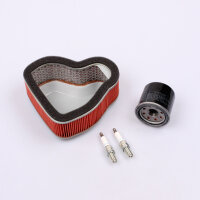 Air Filter Oil Filter Spark Plugs Maintenance Set for...