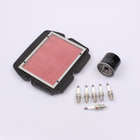 Air Filter Oil Filter Spark Plugs Set for Honda GL 1800...