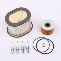 Air Filter Oil Filter Spark Plugs Set for Yamaha FZR 1000...