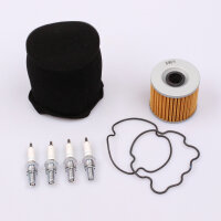 Air Filter Oil Filter Spark Plugs Maintenance Set for...