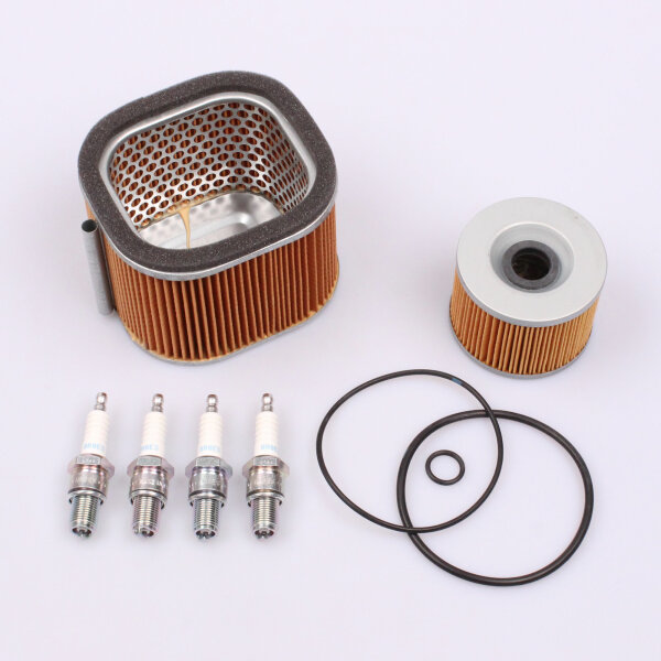 Air Filter Oil Filter Spark Plugs Set for Kawasaki Z 750 N Z 1000 R2 Z 1100 ST