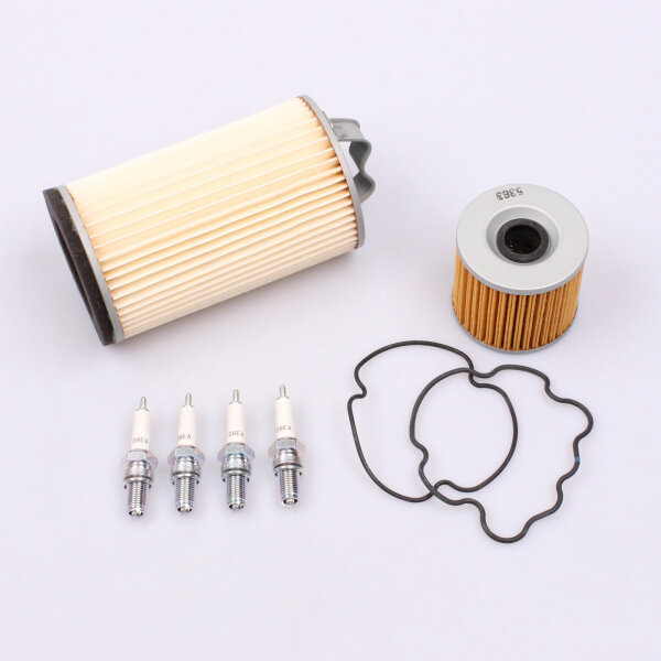 Air Filter Oil Filter Spark Plugs Maintenance Set for Suzuki GSX 1100 # 80-81