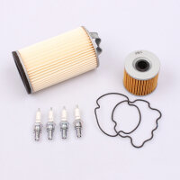 Air Filter Oil Filter Spark Plugs Maintenance Set for...