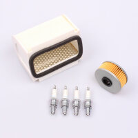 Air Filter Oil Filter Spark Plugs Set for Yamaha XJ 750...