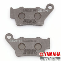 Original rear brake pads for Yamaha XTZ 700 Tenere # 2020-2021 # BW3-F5806-00