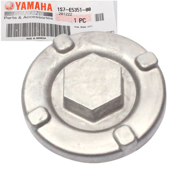 GENUINE oil drain plug for Yamaha GPD MT VP XN XQ YP YZF WR # 1S7-E5351-00