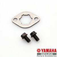 Original sprocket locking plate with screws for Yamaha MT...