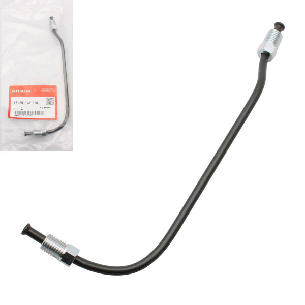 Línea de freno original metálica delantera para Honda CB 450 500 550 750 # 45128-323-020