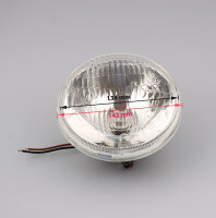 Reflektor Lampe Scheinwerfer Simson S50 S51 S53 S70 S83 H4 Einsatz 5&quot; 130/140 mm