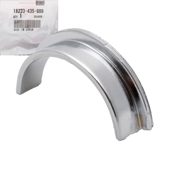 Demi-coquille dorigine pour collecteur déchappement pour Honda XL XR