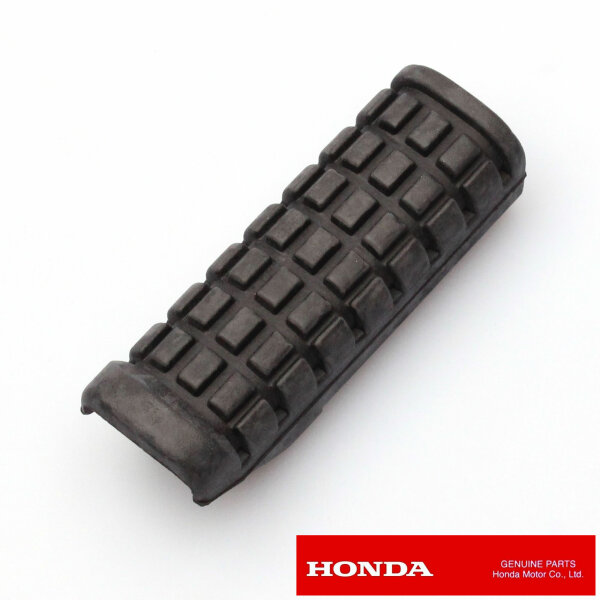 Original rubber for rear footpegs for Honda CB CBF CBR FMX FX NS NT NTV NX SH SLR SRX VT VTR XBR XL # 50710-KE8-000