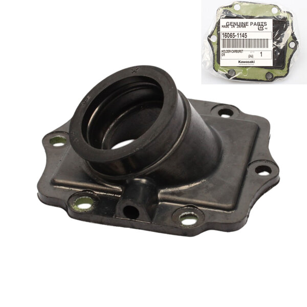 Tubo de admisión de carburador original para Kawasaki KMX 125 # 1991-2003