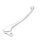 Leva freno originale argento per Kawasaki KD KE KL KM KX S1 # 46058-004