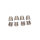 Set di pastiglie valvole (8 pezzi) per Kawasaki GPZ  KLR KLX Z ZR Z1R 12011-004